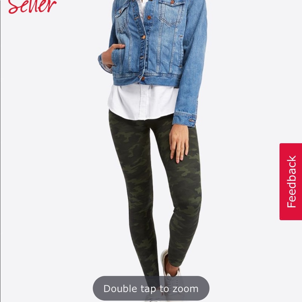 Spanx Army Leggings